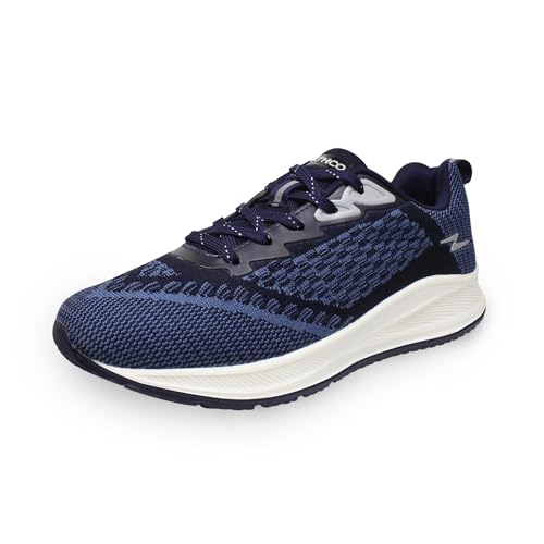 Image of ATHCO Mens Jimmy Memory Foam Insole Shoes|Running|Walking|Training|Gym|Jogging|Sneaker|Athletic|Laceup|Flexible|Lightweight|Dailyuse|Sports|Casual|ExtraSoft|Fitness|Gents Boys