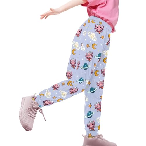 Cozeyat Kids Athletic Sweatpants for Age 4-15 Years,Softy Ankle Length Pant with Pockets,High Elastic Jogger2