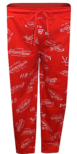 MJC Mens Coca Cola International Logo Jogger Lounge Pants