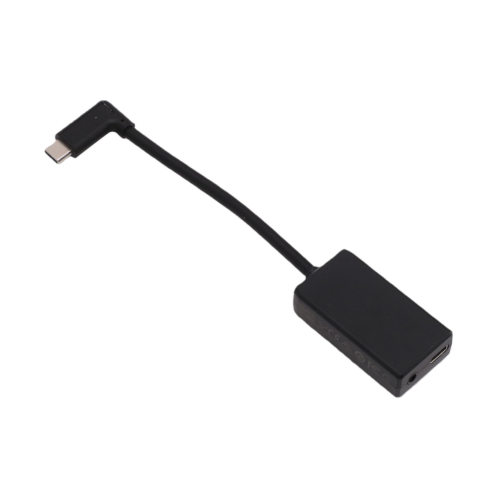 VBESTLIFE Adaptador de Micrófono Externo para Cámara, Micrófono Tipo C a 3,5 Mm con Conector de 90°, Audio Estéreo para Grabación de Vlog, ADC de 106 DB, Plug and Play para Entrevistas Al Aire Libre