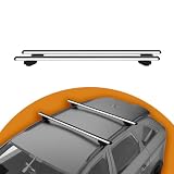 Cross Auto Accessories-Barras Transversales Compatibles con Opel Zafira B 2005-2014; Barras De Techo para Coches con Rieles De Techo Enrasados, 2 Pcs