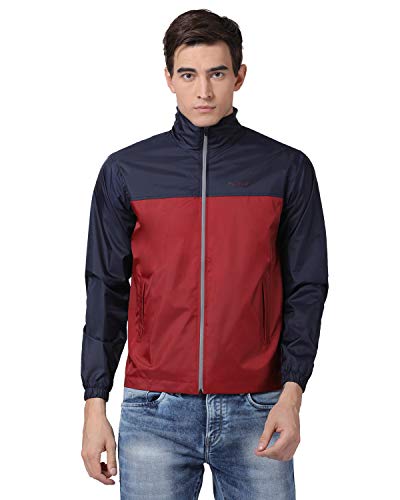 Image of Plutus Men's Windproof Hooded Water Resistant Windbreaker