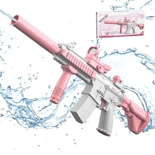 Image of MOROVIK Water Gun Toy with Automatic Water Absorption Function 25Ft Range | Self-Filling |High Pressure Mechanism Ideal Outdoor Toy for Pool & Beach Fun (Style 1) (Style 7)