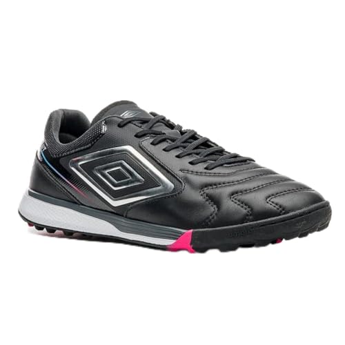 Chuteira Umbro Adamant Master Class Pro Bump para Society Preta e Cinza