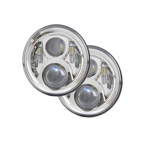 Phares LED Ronds 7 Pouces Land Rover Defender 90 Feux Avants Auto Style Q