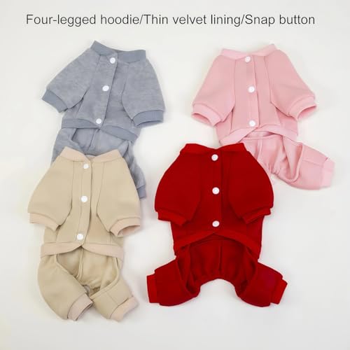 Pull en polaire pour petit chien XL lot de 2 sweats pyjamas chauds