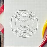 STATE OF NORTH CAROLINA NOTARY SEAL AUTHENTICATION Elevate your notary services with the Black Hybrid North Carolina Notarial Seal. Designed for perfection, it ensures every document bears a clear, raised impression, meeting all North Carolina Notary...
