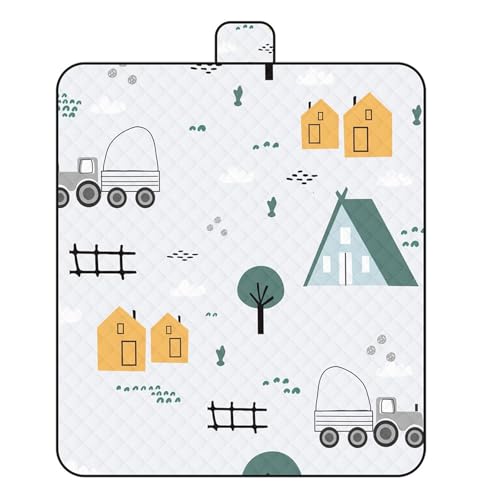 Kingke Alfombrillas multifuncionales para exteriores, impermeables, plegables, para picnic, playa, camping, 200 x 150 cm, 2 tamaños, 2 tamaños