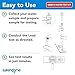 Safe Home® 14-in-1 DIY Drinking Water Test Kit – Includes The #1 Selling Lead & Bacteria Test Kits + 12 Additional Parameters – City Tap or Well Water – 302 Total Tests