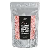 Bembo Sal Rosa del Himalaya Gruesa 1 kg – Sal cristalina natural sin refinar de la mina de Khewra (Pakistán) – Sal mineral pura para molinillo – Sin aditivos ni antiaglomerantes.