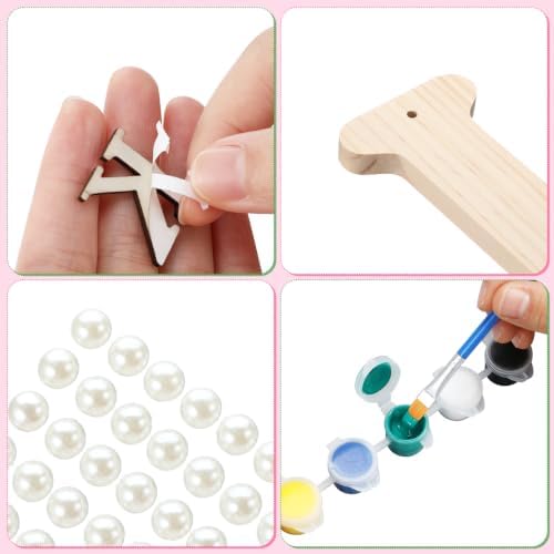 SiliFine 6 Set 15" DIY Wooden Sorority Paddle, Sorority Gifts for Women — 사진 6