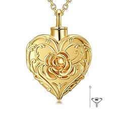 D-Gold rose locket