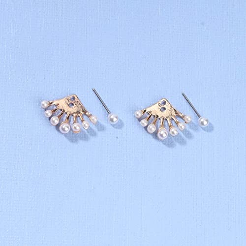 Yheakne Boho Orecchini con perle di perle