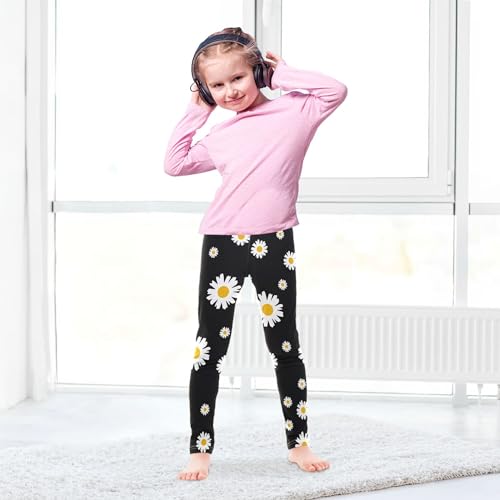 Girls Leggings Yoga Pants Tights Trousers for Kids Cat Cheetah Unicorn Christmas3