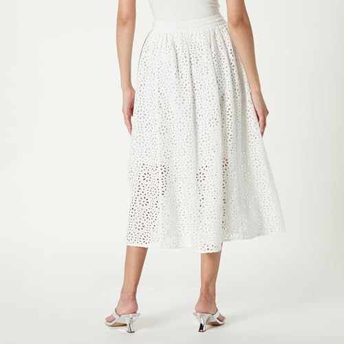 The Drop Women's Giorgi Lace Full Skirt2