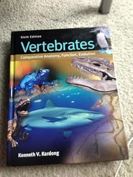 Paperback Vertebrates Comparative Anatomy Function Evolution 6Ed (Pb 2015) Book