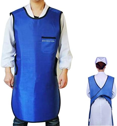 Enshey 0.35mmPb X-Ray Protection Apron Lead Free Radiology Radiation Protection Aprons and Lead Vest Cover Shield 35.4โโ23.6โโ