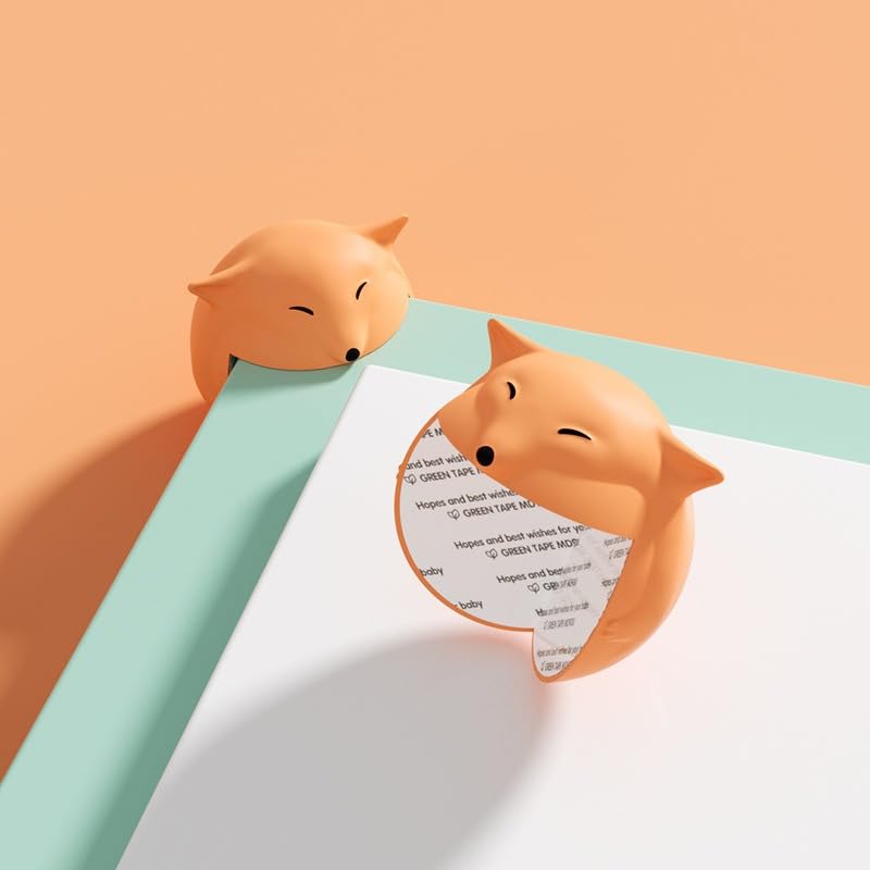 4Pcs Corner Protector Baby - Desk Soft Corner Protectors Guards for Kids Safety - Cute Baby Table Corner Protector Cartoon for Various Furniture