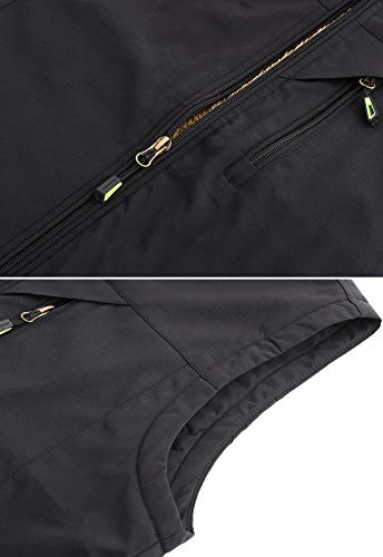 Image of Hbufnha Men's Lightweight Vest Outdoor Windbreaker Vest Jacket For Golf Safari Travel Fishing Hiking Vest