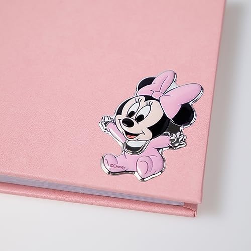 VALENTI & CO. Disney Baby - Minnie Mouse - Baby Girl Photo Album Gift Idea Christening Birth Birthday Girl — 사진 4