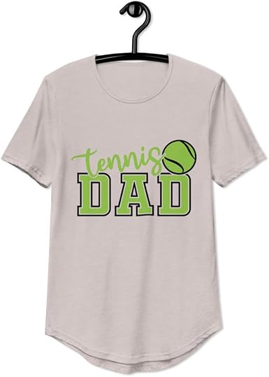 Tennis Tees – Tennis DAD - Men's Curved 
