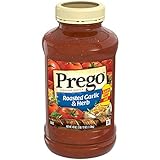 Prego Pasta Sauce, Italian Tomato Sauce with Roasted Garlic & Herbs, 45 Ounce Jar