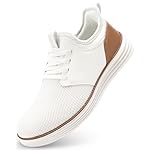 VILOCY Mens Slip On Casual Dress Shoes Hands Free Laceless Fashion Sneakers Comfortable Mesh Tennis Walking Shoes