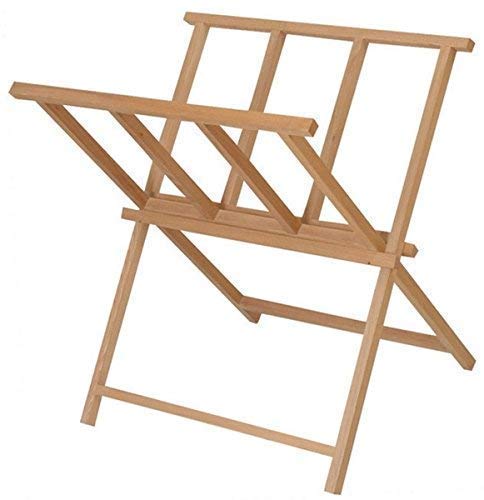 Quickdraw Support de navigateur avec écran en bois imprimé bois de hêtre Beige