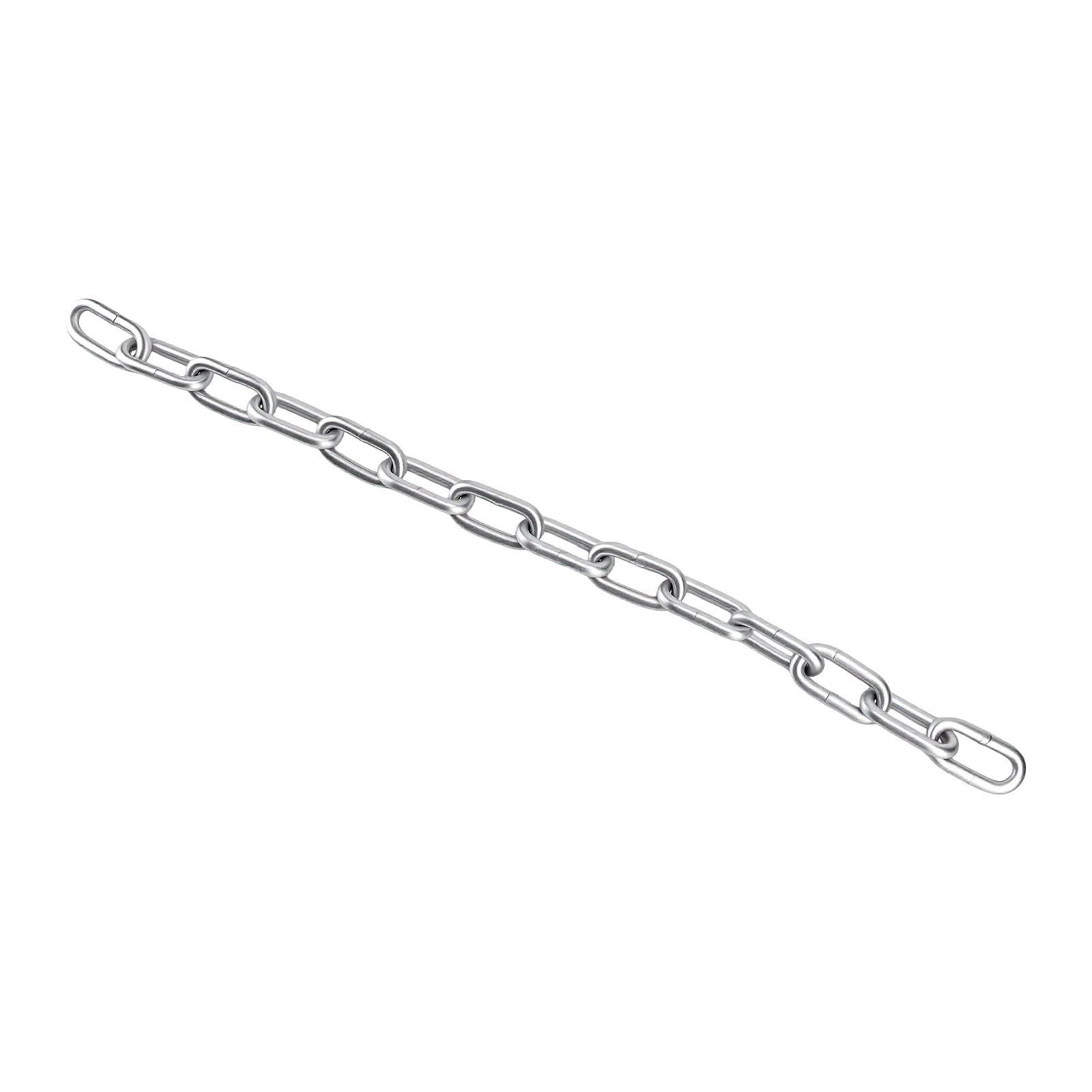 Łańcuch Zabezpieczający przyczepę 700 Mm, 2000 Funtów, | Galwanizowana Stal Węglowa, Drut 10 Mm, długość 700 Mm, Obciążenie 2000 Funtów, Holowanie łodzi, Użytkowanie Ciężarówek,