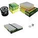 Produktbild EISENFELS Filter Set Inspektionspaket erstellt mit MANN-FILTER Ölfilter W 7032, Luftfilter C 2510/1, Innenraumfilter CU 2418-2, Verschlussschraube