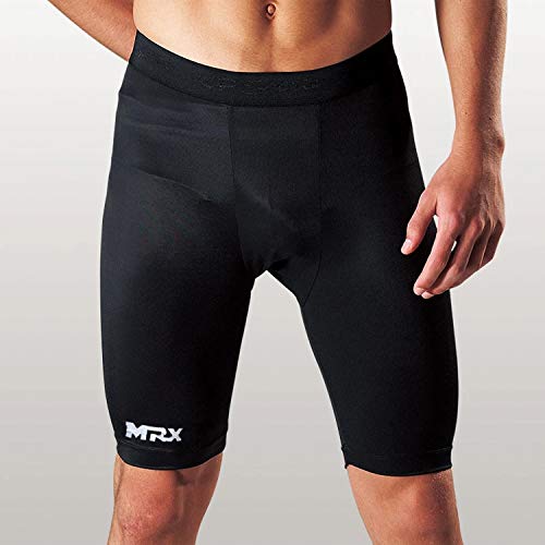 Image of MRX Men's Compression Shorts Lightweight Running Gym Training Sports Fitness Shorts