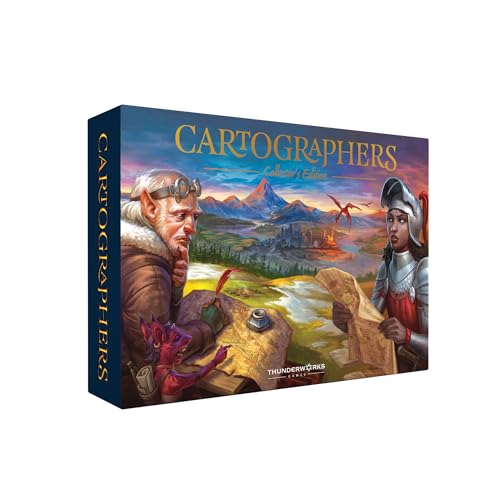 Cartographers Heroes Collector's Edition juego de mesa miniatura 1