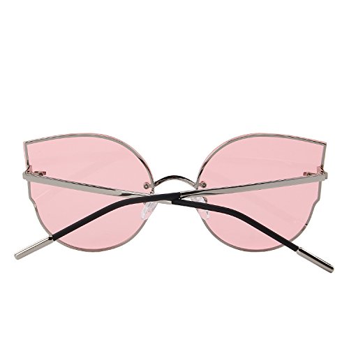 Women Fashion Cat Eye Sunglasses Rimless Frames Ladies Luxury Brand Trending Sun glasses3