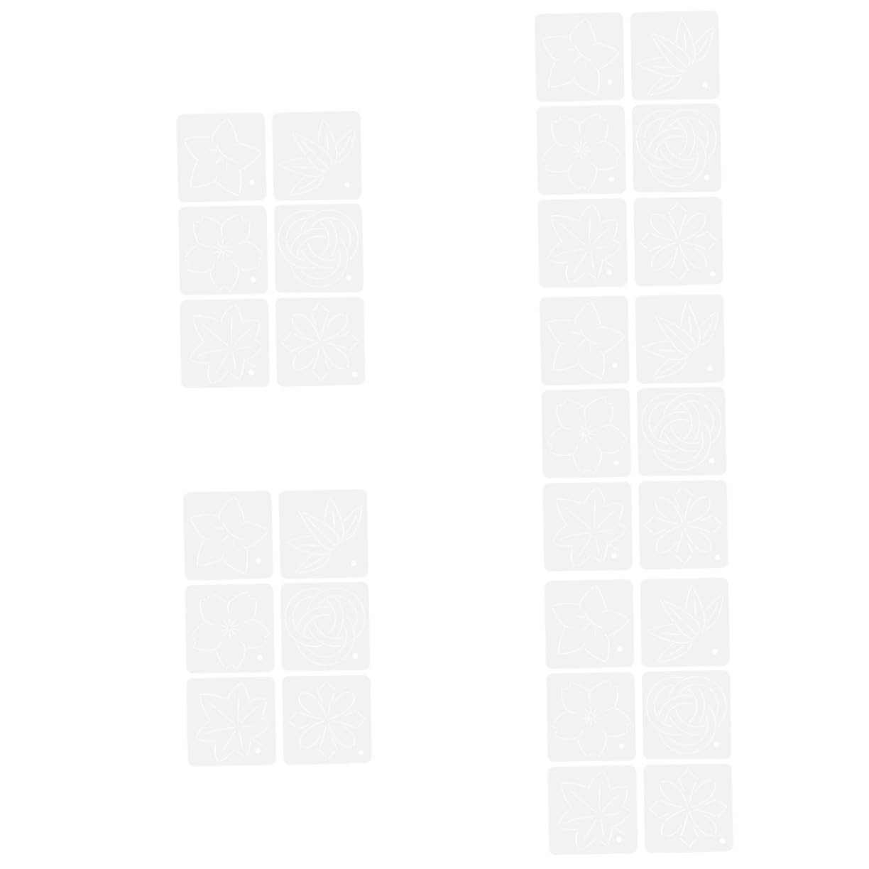 Operitacx 30 Piezas Tablero De Calco Acolchado Reglas Para Coser y Acolchar Herramienta De Costura Patchwork Plantilla De Costura De Ropa Plantilla De Bordado Accesorios De Costura Acrílico