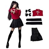 Cosfun Anime Women's Cosplay Costume Uniform Dress Outfits mp004001 (Large)