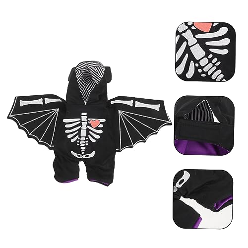 Disfraz para perro Halloween estilo murciélago BESPORTBLE miniatura 2