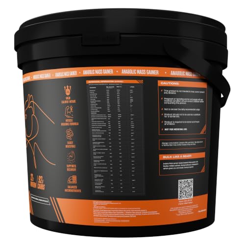 Image of BeastLife High Protein Mass /Weight Gainer | 5 KG | Cookies & Cream | NABL LAB Tested | For Muscle Gain & Fast Growth | Cereal-Based Formula, No Maltodextrin | India's #1 Cereal Based Bulk Gainer