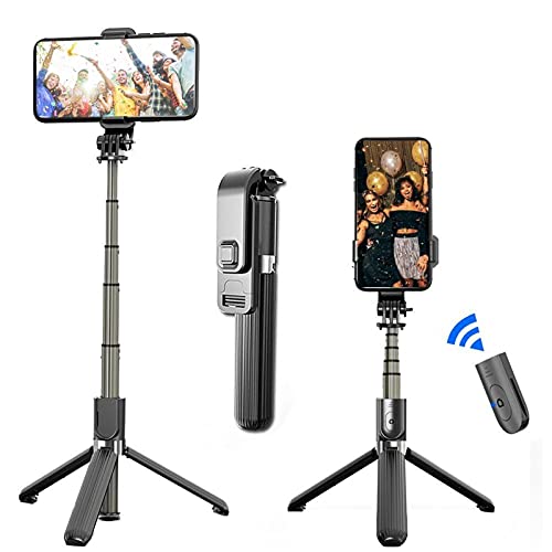 Perche à selfie stable avec télécommande pour réussir chaque photo