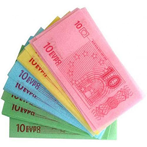 Billets de Banque de 10 euros à manger (Lot économique de 40 billet