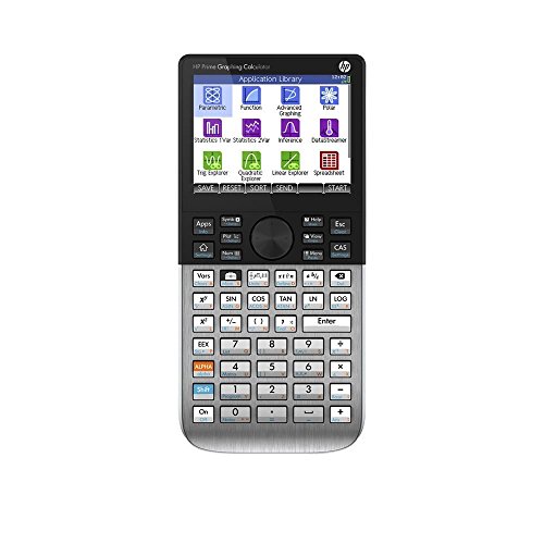 HP Prime Graphing Taschenrechner Tasche Grafikrechner Silber – Taschenrechner (Tasche, Grafikrechner, Silber, 400 MHz ARM9, Tasten, 10 Zeilen)