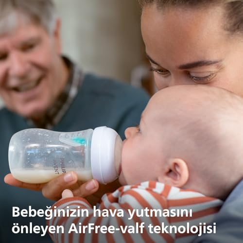Philips Avent Anti-kolik Biberon, 125 ml, 0 Ay+, Akıtmaz Emzik, Kolik ve Gaz Önleyici, BPA İçermez, SCY670/01 - Görsel 4