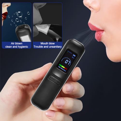 Trasylph Non-Contact Breathalyzer Portable Breathalyzer Tester Accuracy Breath Alcohol Tester Personal Professional Breathalyzer
