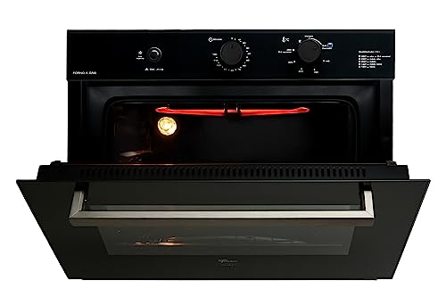 FISCHER FORNO A GÁS EMBUTIR INFINITY 50L COM GRILL PRETO 127V - 31000-79710