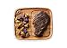 Ironwood Gourmet 28101 Fort Worth Steak Plate with Juice Channel, 13 x 11-inches, Acacia Wood