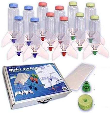 Quest Aerospace Water Rocket Class Pack, 12 Piece
