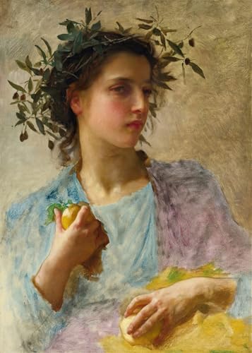 Impression Tableaux Repos par William Adolphe Bouguereau 60x90