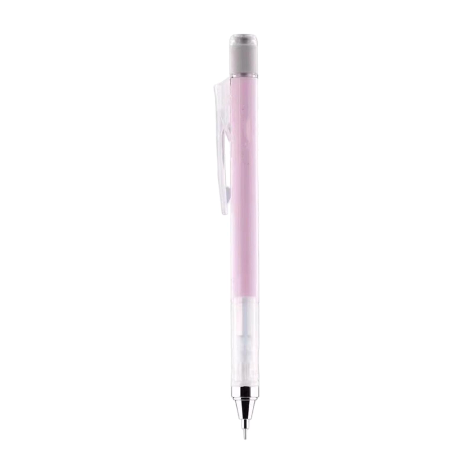 Jazuaiao Automatic Pencils with Eraser 0.5mm Drawing Pencil Clear Mechanical Pencils School Supplies for Student Automatic