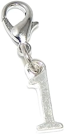 Jewelry Monster Clip-on "Numbers 0-9" Charm Bead 16571