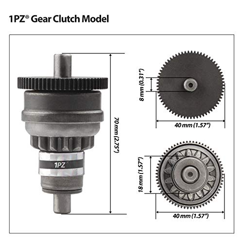 1Pz Be5-001 Atmt1-170 Starter Clutch Bendix For Gy6 49Cc 50Cc 139Qmb 1P39Qmb Chinese Scooter Moped Atv Taotao Jcl Bms Jonway Dongfang Tank Roketa #TOP1