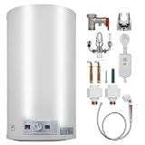 Accesorios y Escenarios de Uso: Envíe con un cabezal de ducha (con tubo), un grifo de baño y un interruptor a prueba de fugas de electricidad. Este calentador de agua es adecuado para ducharse en el baño, lavarse las manos, lavar la cocina y limpiar el fregadero.